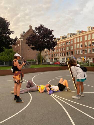 Behind the scene shots for Gianna Mazzeo's video documentary The History of the Carabiner. Shots taken with an iPhone. For Nikon magazine.