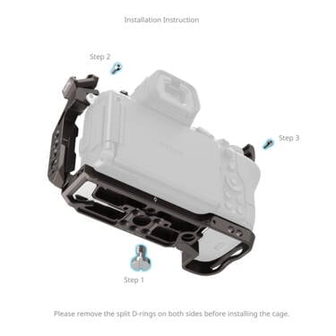 SmallRig 5258 “Night Eagle” Cage for Nikon Z5II / Z7 / Z6 / Z7II / Z6II / Z5
